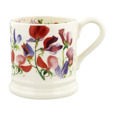 *SOLD OUT* Emma Bridgewater Flowers Sweet Pea Multi 1/2 pint mug
